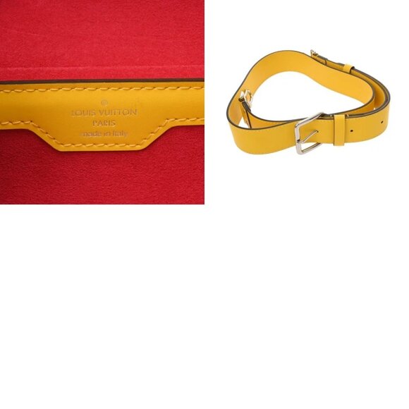 Share LOUIS VUITTON Epi Papillon Trunk 2WAY Jaune M58649 shoulder bag - Picture 6 of 10